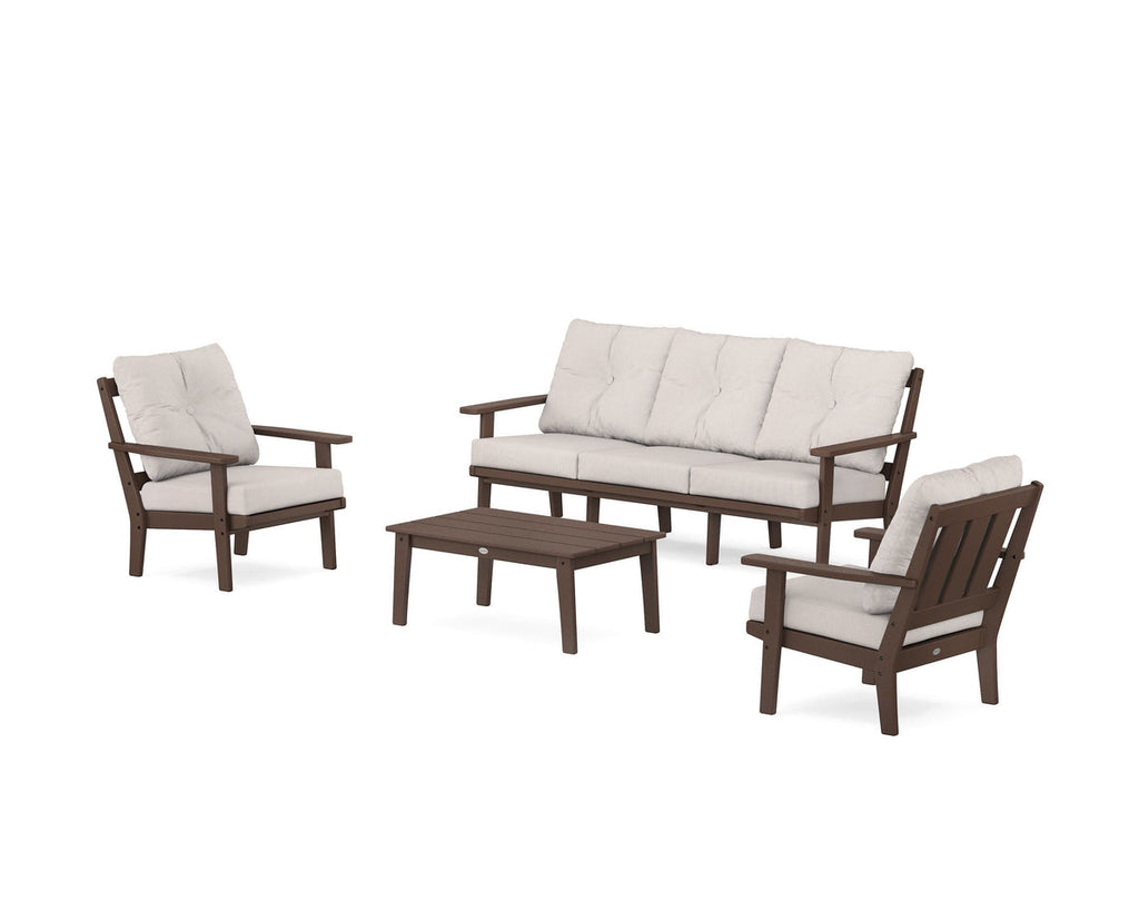 Oxford 4-Piece Deep Seating Set with Sofa Retreat Home Furniture