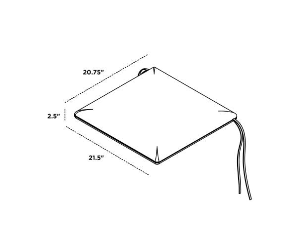 Main Street AL300 Seat Pad Retreat Home Furniture