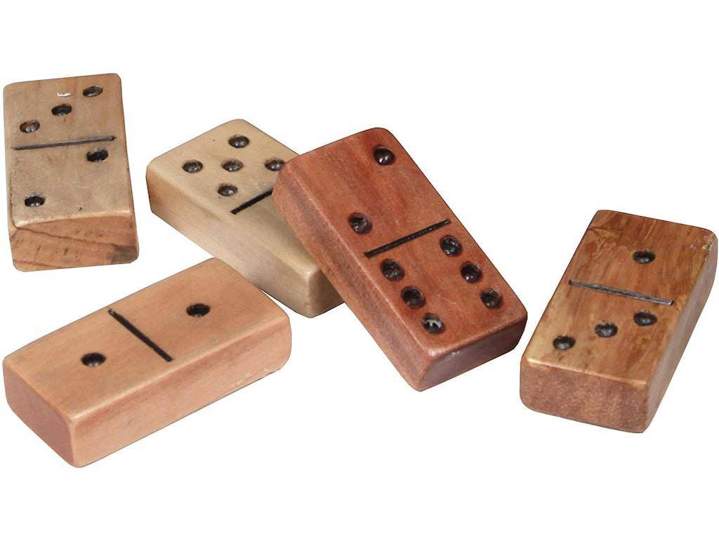 Domino Set - Bears in Canoe