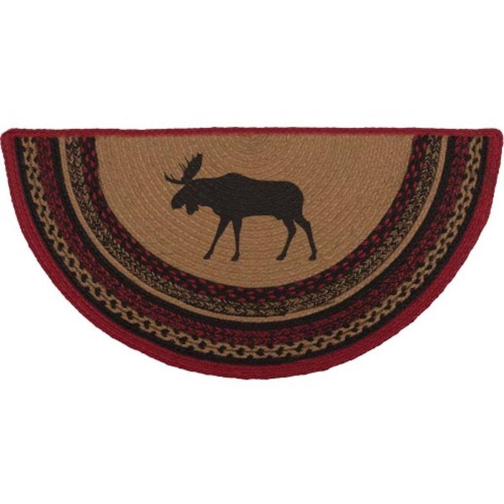 Jute Moose Welcome Rug