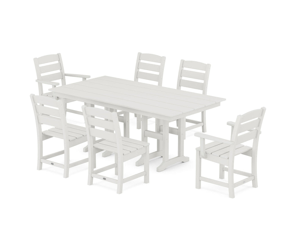 Lakeside 7-Piece Farmhouse Dining Set Retreat Home Furniture