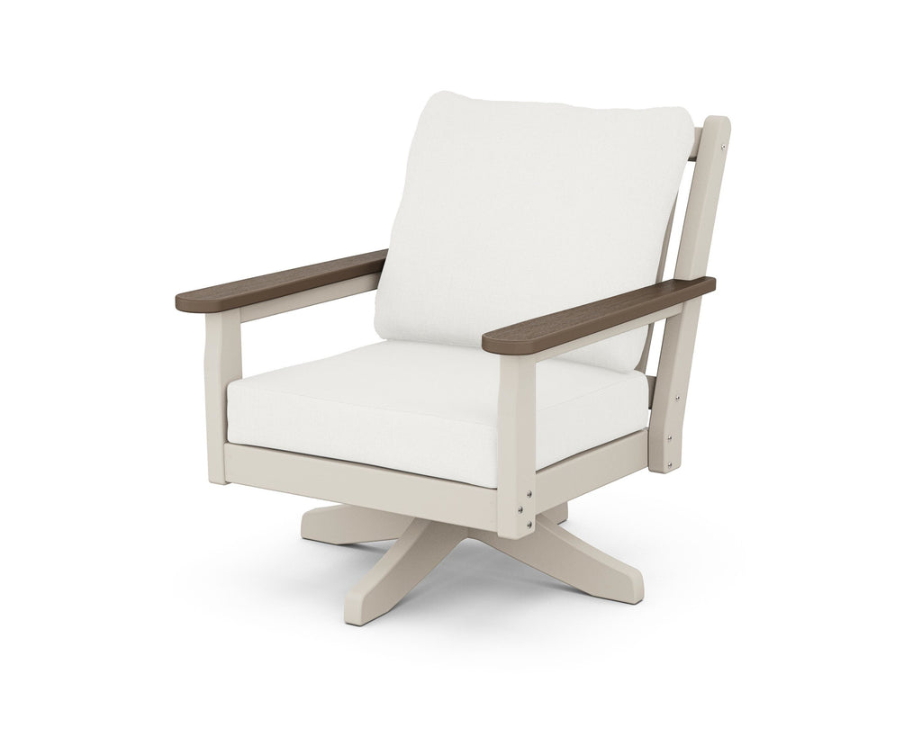 Chippendale Deep Seating Swivel Chair | Select Accents Retreat Home Furniture