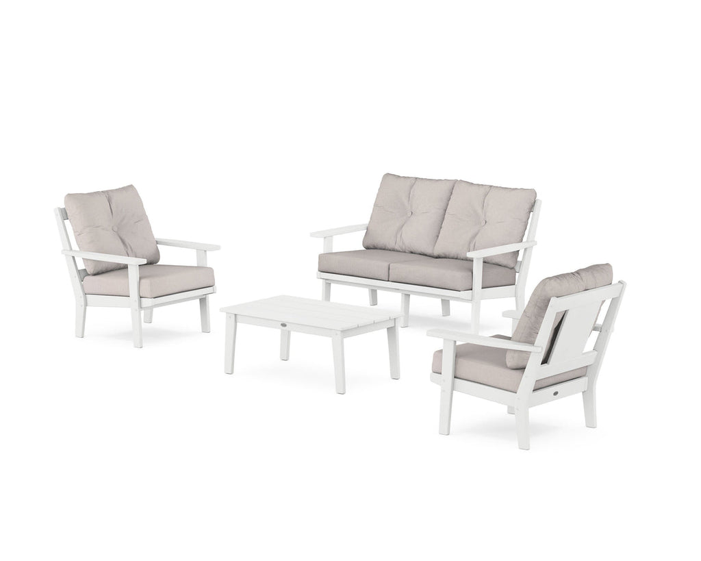 Prairie 4-Piece Deep Seating Set with Loveseat Retreat Home Furniture