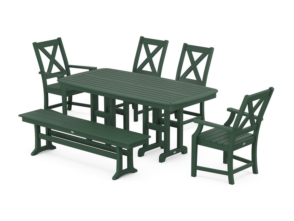 Braxton 6-Piece Dining Set with Bench Photo