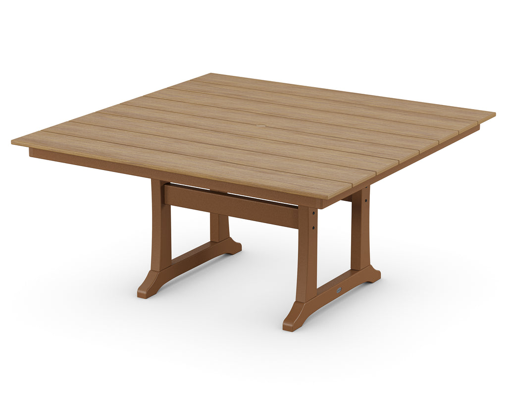 Farmhouse Trestle 59" Dining Table | Select Accents Retreat Home Furniture