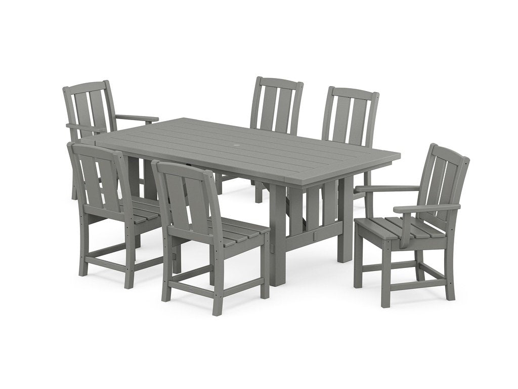 Mission 7-Piece Dining Set with Mission Table Photo