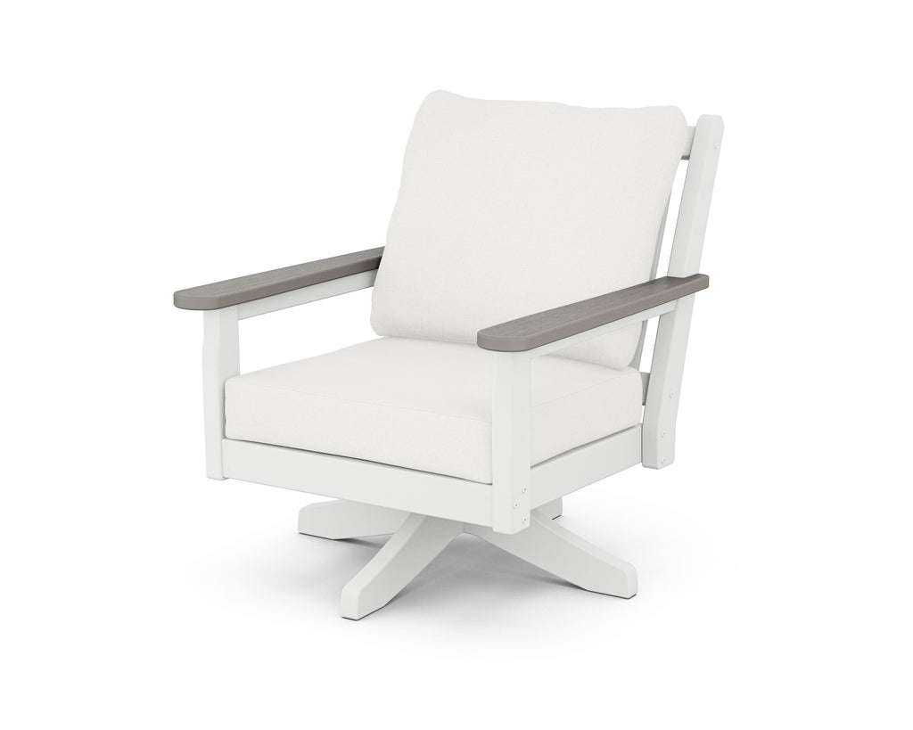 Chippendale Deep Seating Swivel Chair | Select Accents Retreat Home Furniture