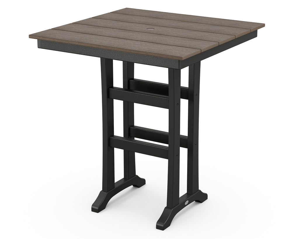 Farmhouse Trestle 37" Bar Table | Select Accents Retreat Home Furniture