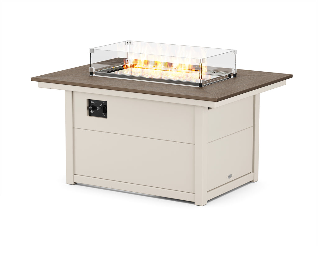 Rectangle 34" X 46" Fire Pit Table | Select Accents Retreat Home Furniture