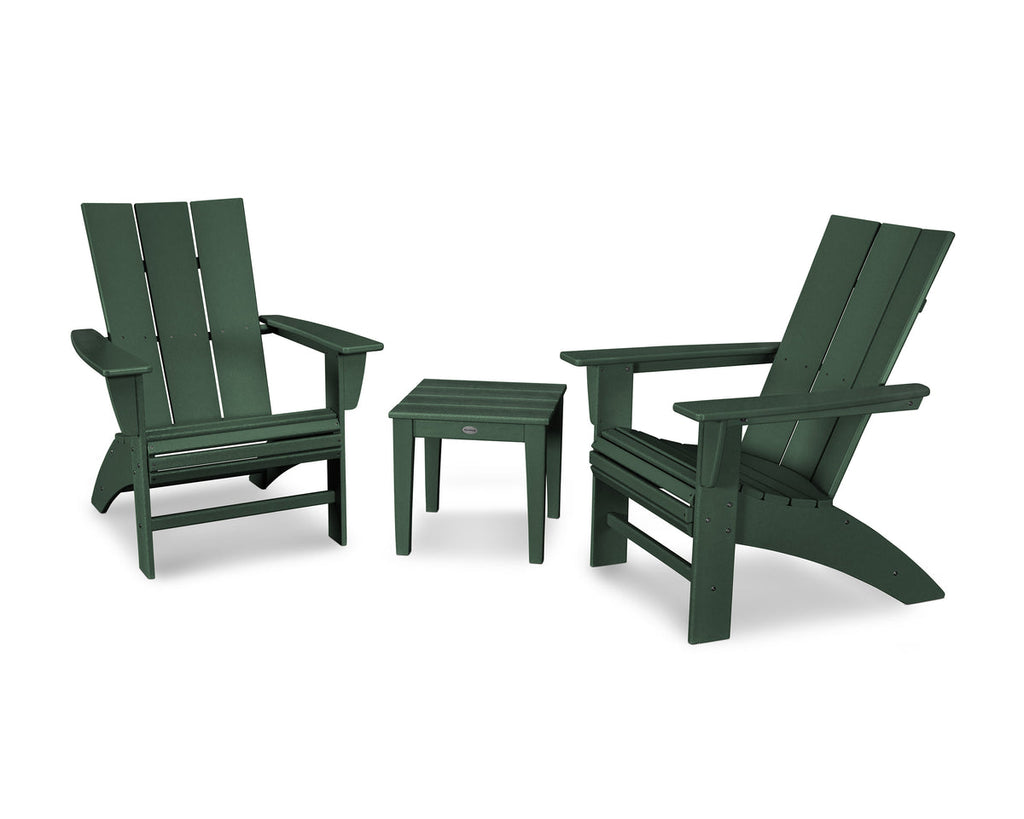 3-Piece Curveback Adirondack Set Retreat Home Furniture