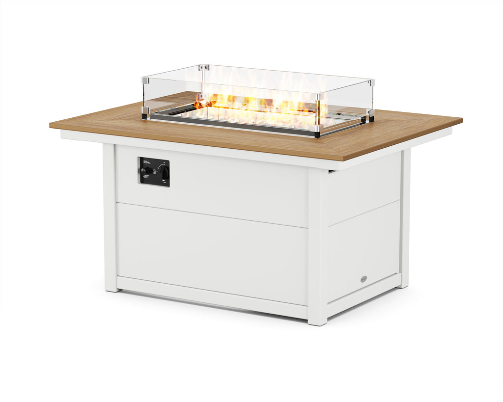 Rectangle 34" X 46" Fire Pit Table | Select Accents Retreat Home Furniture