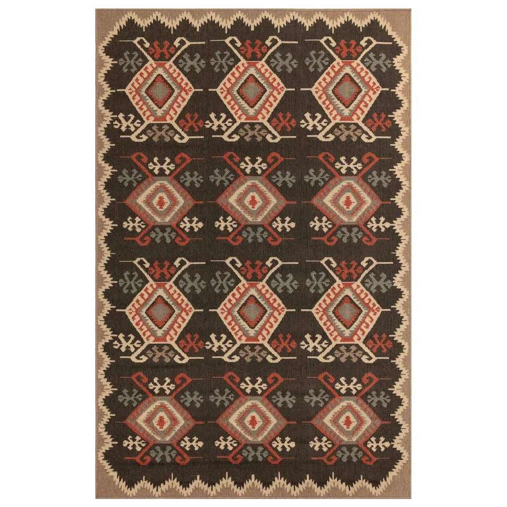Riviera Kilim - Black - Retreat Home Furniture