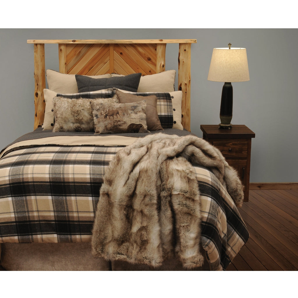 Trapper Duvet Cover by Wooded River