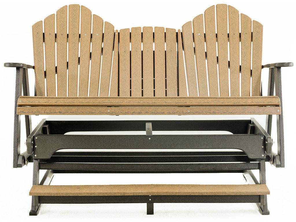 Premium Counter Height Double Glider w/Console