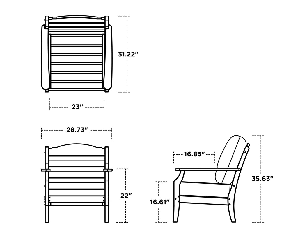 Savannah Deep Seating Chair Retreat Home Furniture