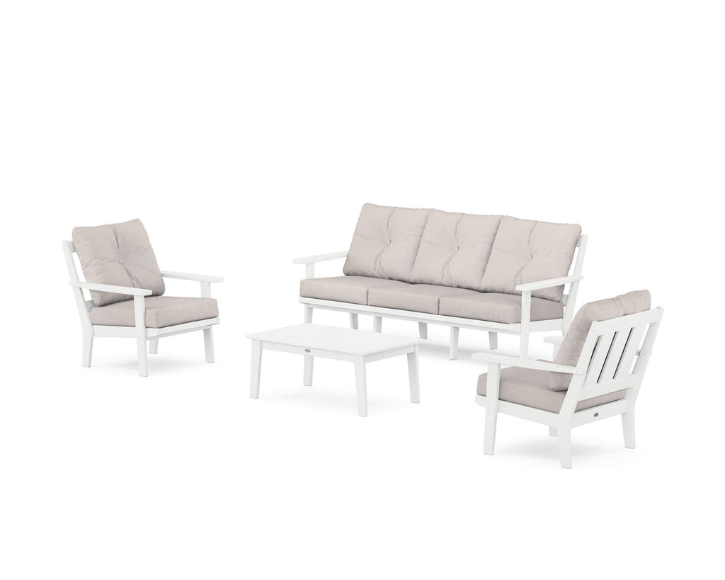 Oxford 4-Piece Deep Seating Set with Sofa Retreat Home Furniture
