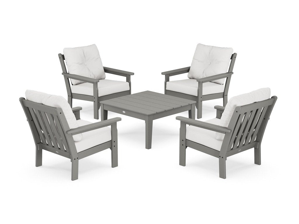 Vineyard 5-Piece Deep Seating Conversation Set Photo