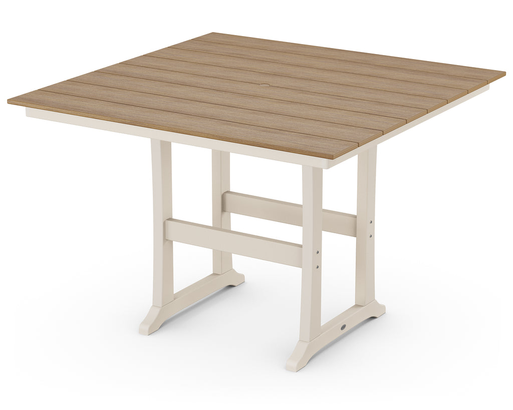 Farmhouse Trestle 59" Bar Table | Select Accents Retreat Home Furniture