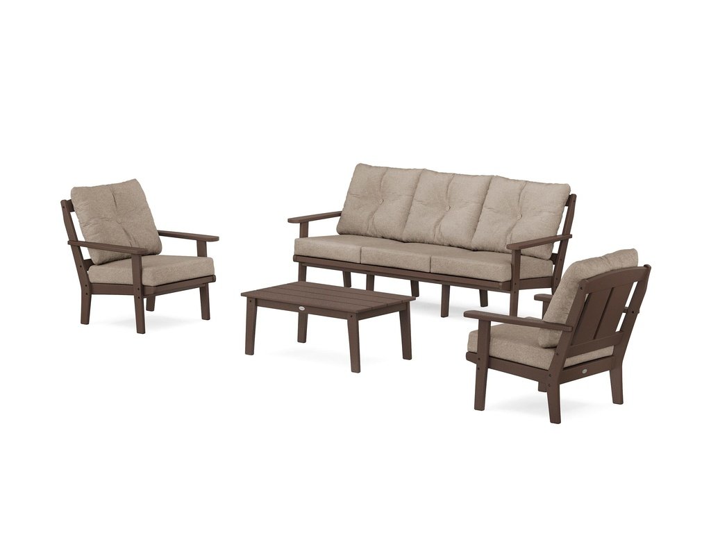Mission 4-Piece Deep Seating Set with Sofa Photo