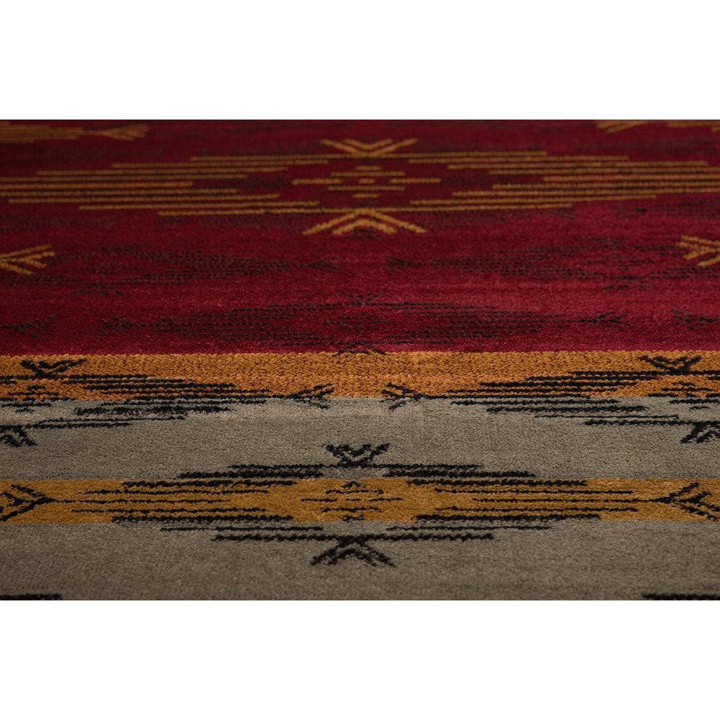 Affinity Native Skye Red Oversize Rug 7'10 X 10'6