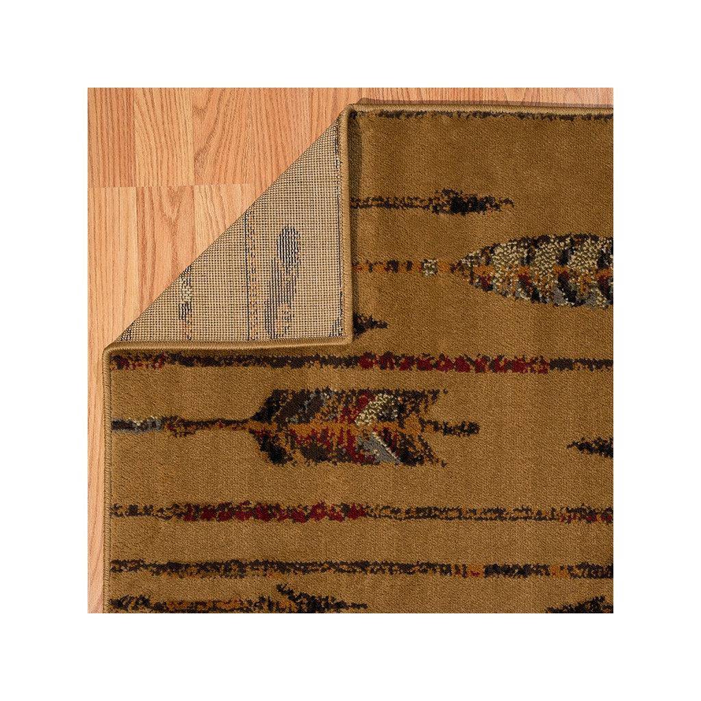 Affinity Quilted Arrow Natural Oversize Rug 7'10 X 10'6