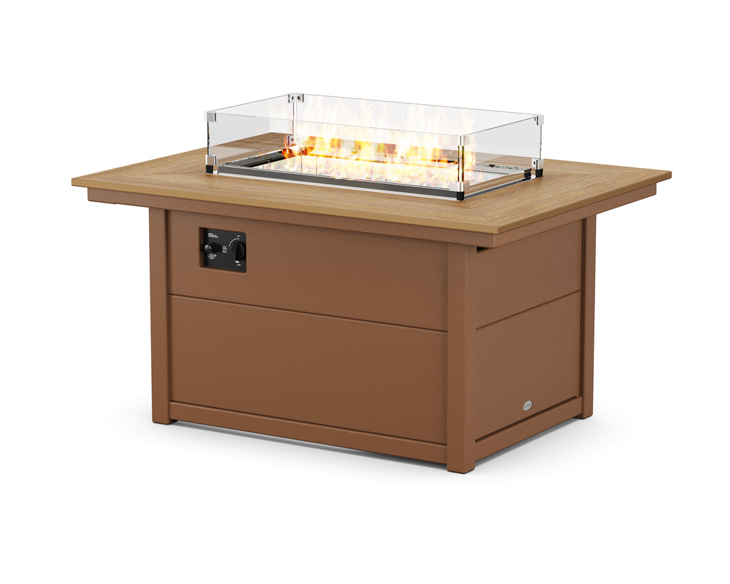 Rectangle 34" X 46" Fire Pit Table | Select Accents Retreat Home Furniture