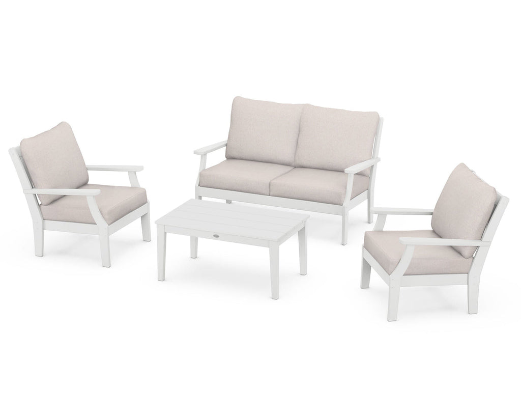 Braxton 4-Piece Deep Seating Chair Set Retreat Home Furniture