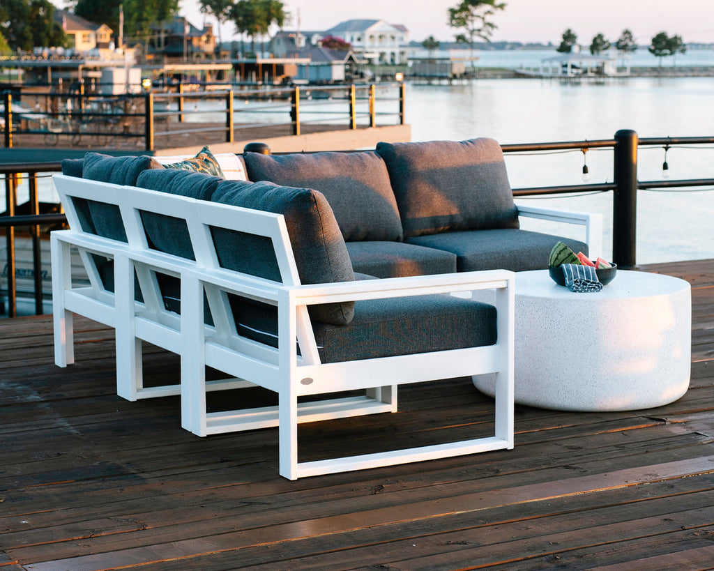 EDGE 6-Piece Modular Deep Seating Set Retreat Home Furniture