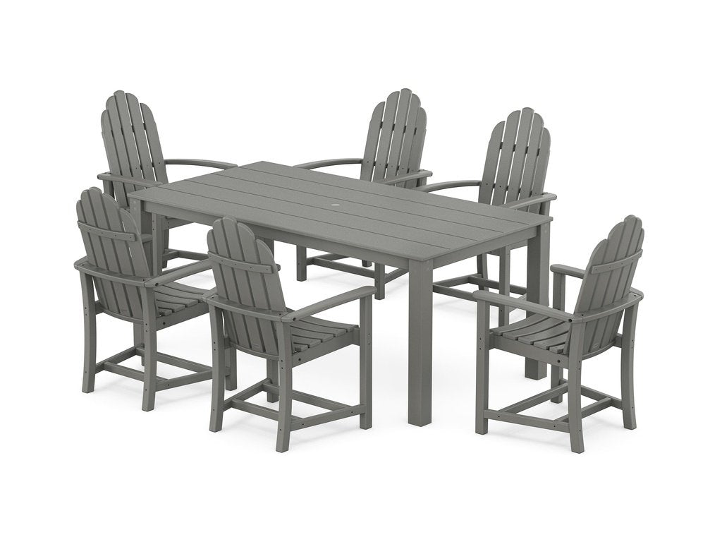 Classic Adirondack 7-Piece Parsons Dining Set Photo