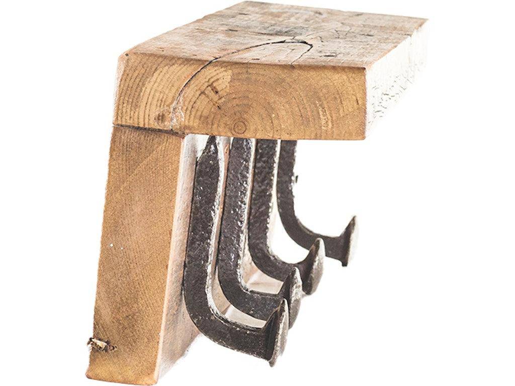 Wall Coat Shelf With Railroad Spike Retreat Home Furniture