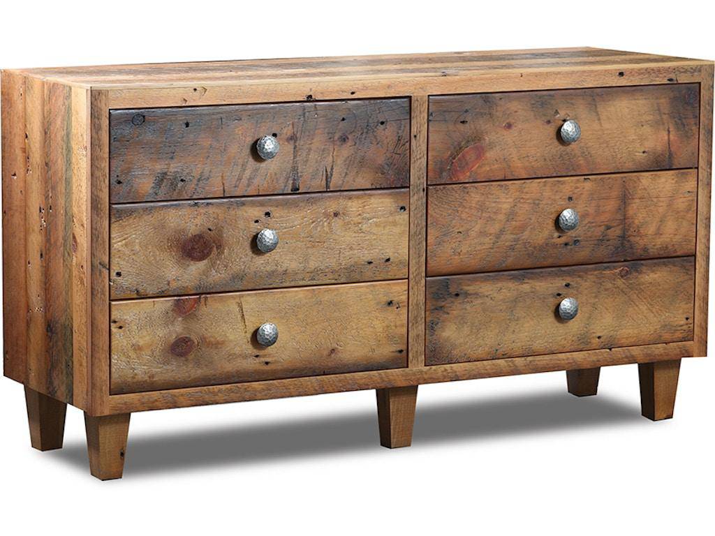 modern reclaimed wood dresser Wildwoods Dressers – Old Globe Granary Modern Dresser