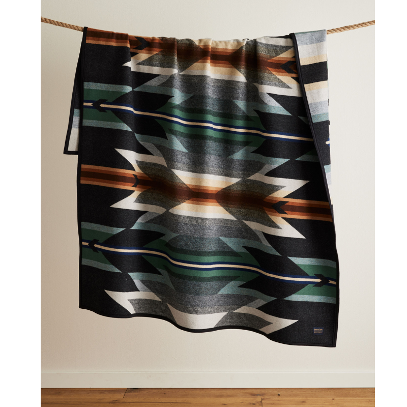 Wyeth Trail Oxford Blanket - Retreat Home Furniture