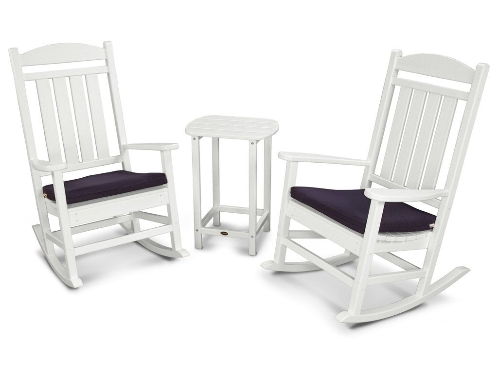 Presidential 3-Piece Rocker with Seat Cushions Photo