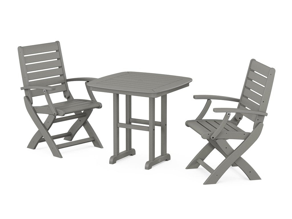 Signature Folding Chair 3-Piece Dining Set Photo