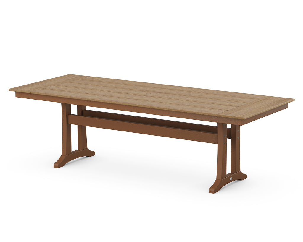 Farmhouse Trestle 38" x 96" Dining Table | Select Accents Retreat Home Furniture