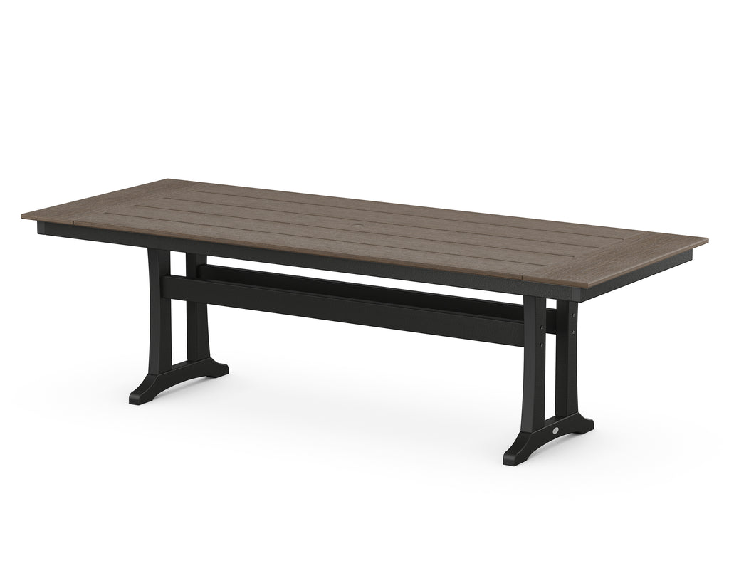 Farmhouse Trestle 38" x 96" Dining Table | Select Accents Retreat Home Furniture