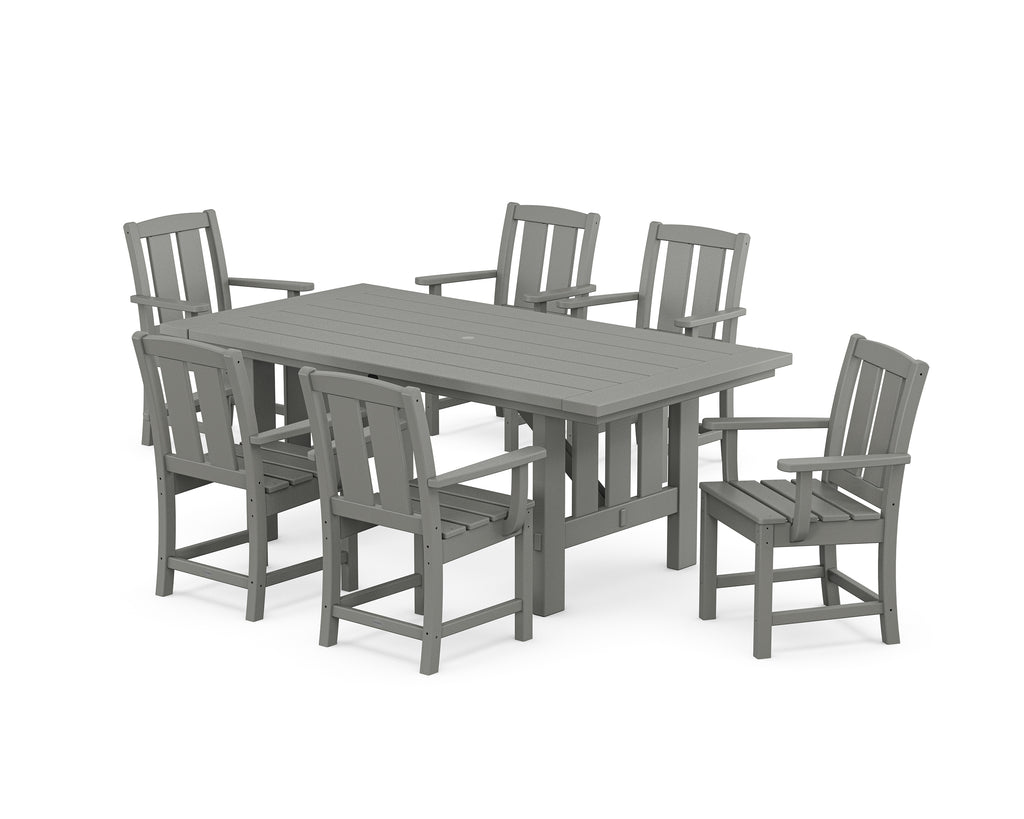 Mission Arm Chair 7-Piece Mission Dining Set Photo