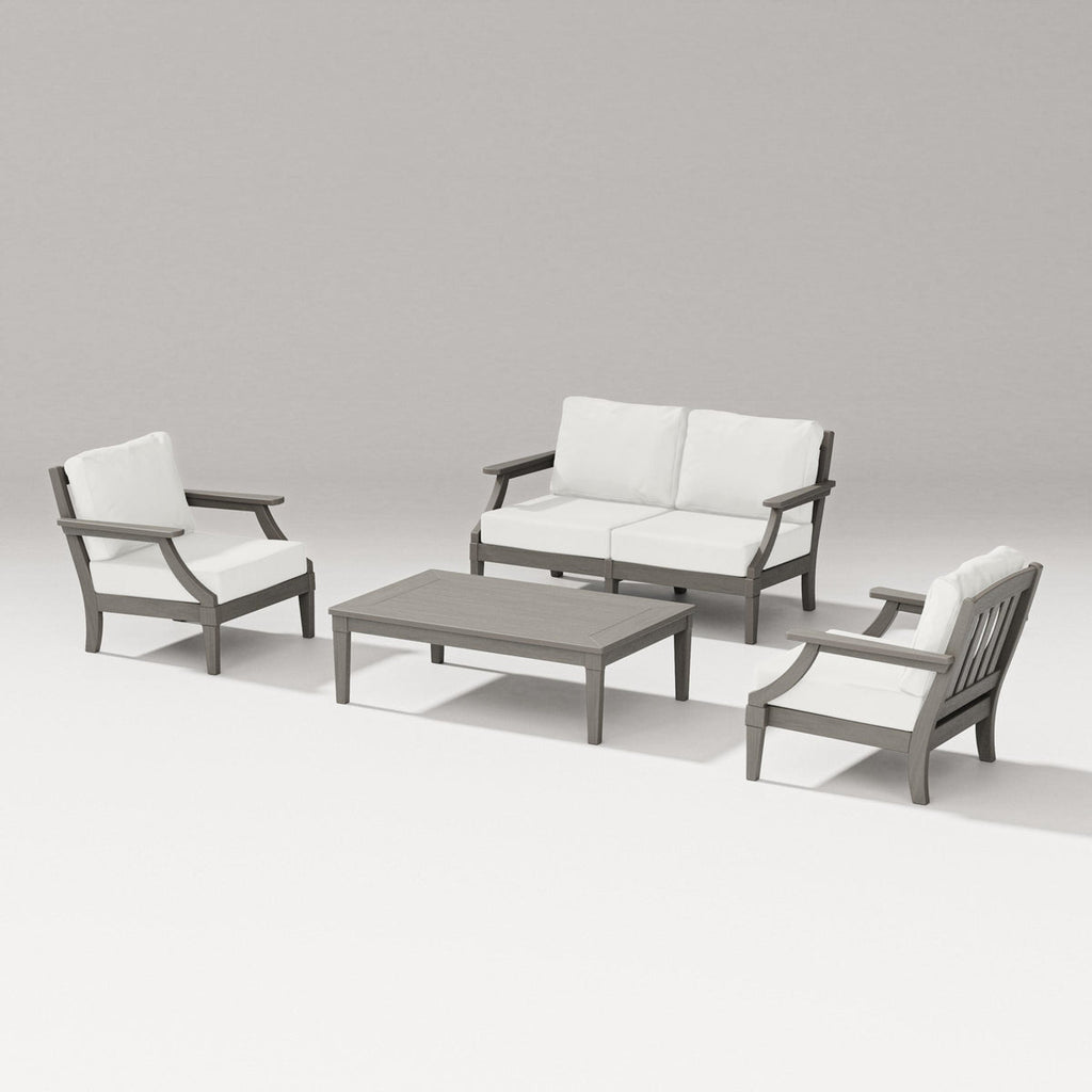 Estate Lounge 4-Piece Loveseat Set Retreat Home Furniture