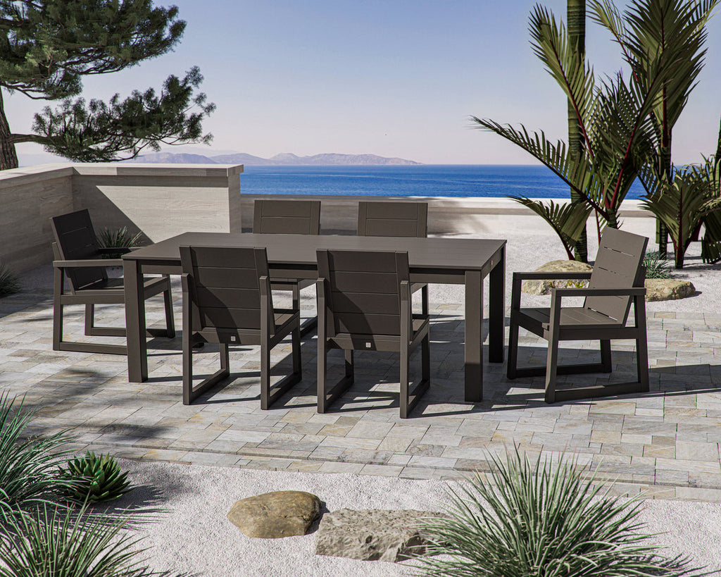 Elevate 7-Piece Parsons Table Dining Set Retreat Home Furniture