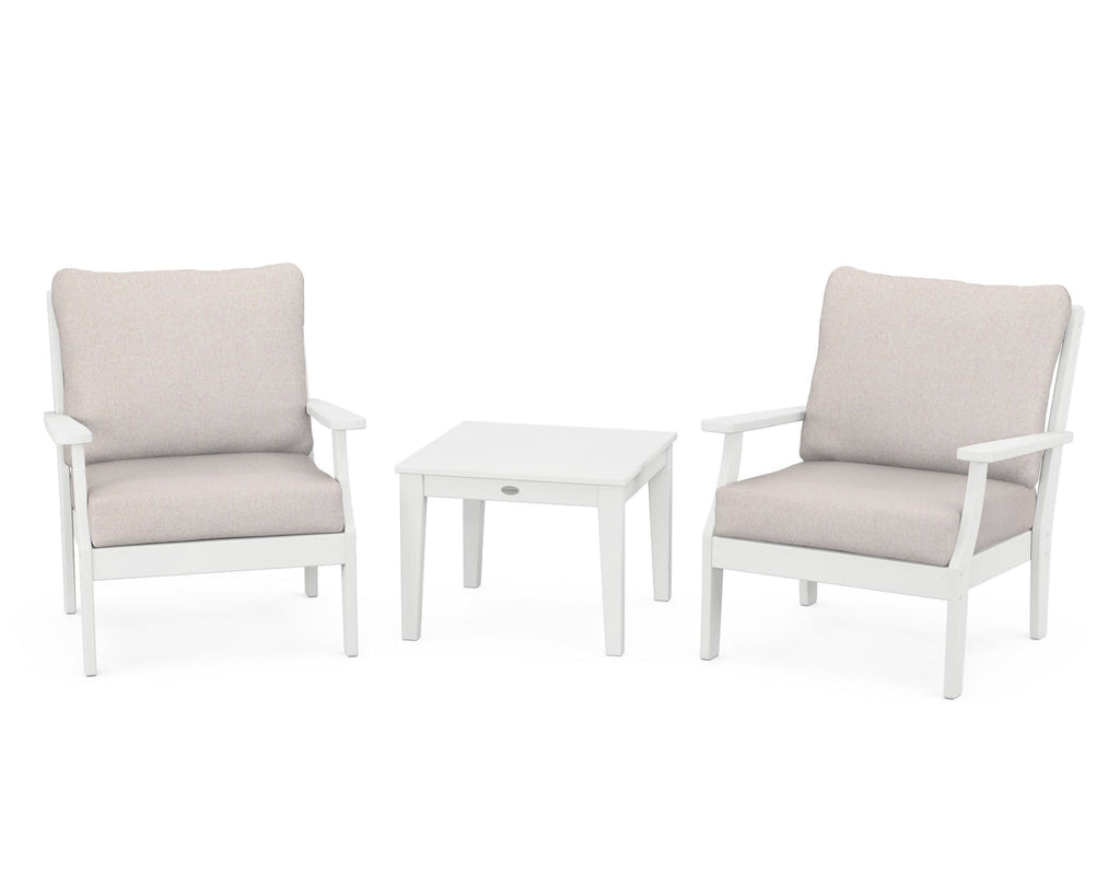 Braxton 3-Piece Deep Seating Set Retreat Home Furniture
