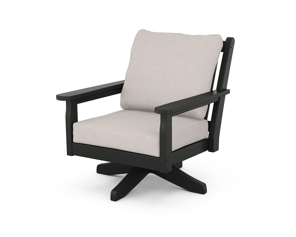 Chippendale Deep Seating Swivel Chair Retreat Home Furniture