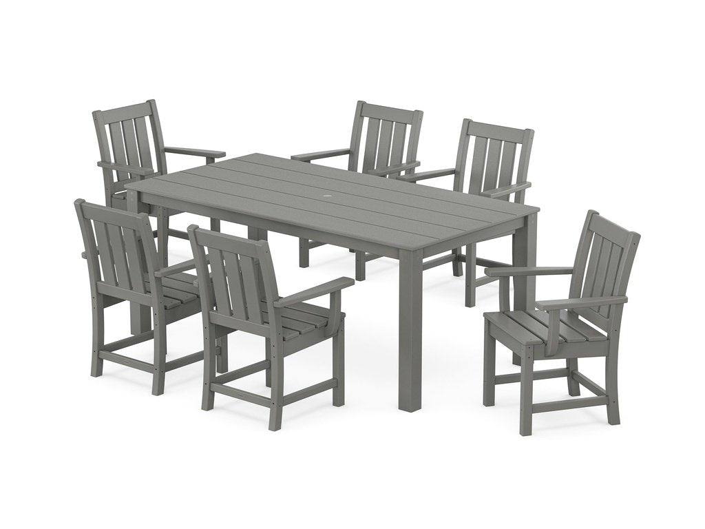 Oxford Arm Chair 7-Piece Parsons Dining Set Photo