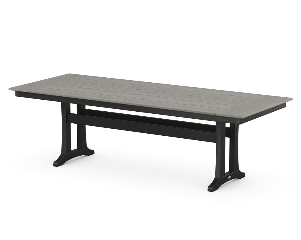Farmhouse Trestle 38" x 96" Dining Table | Select Accents Retreat Home Furniture