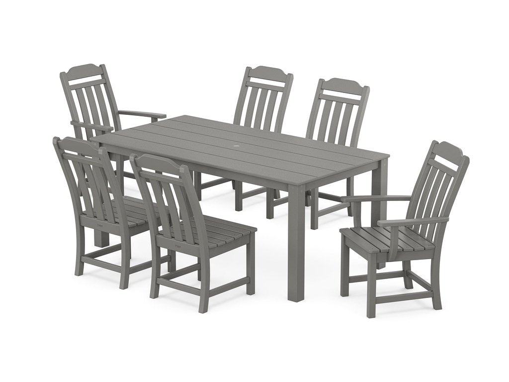 Country Living 7-Piece Parsons Dining Set Photo