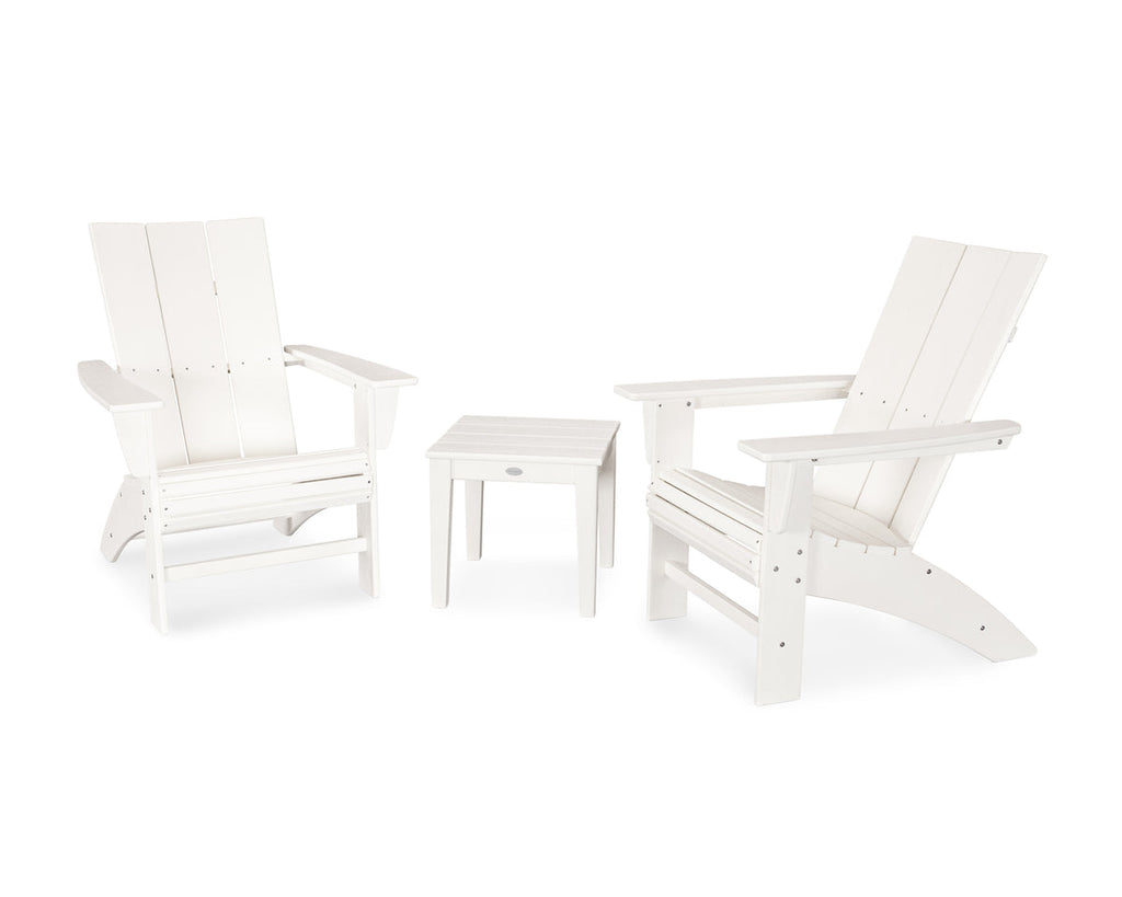 3-Piece Curveback Adirondack Set Retreat Home Furniture