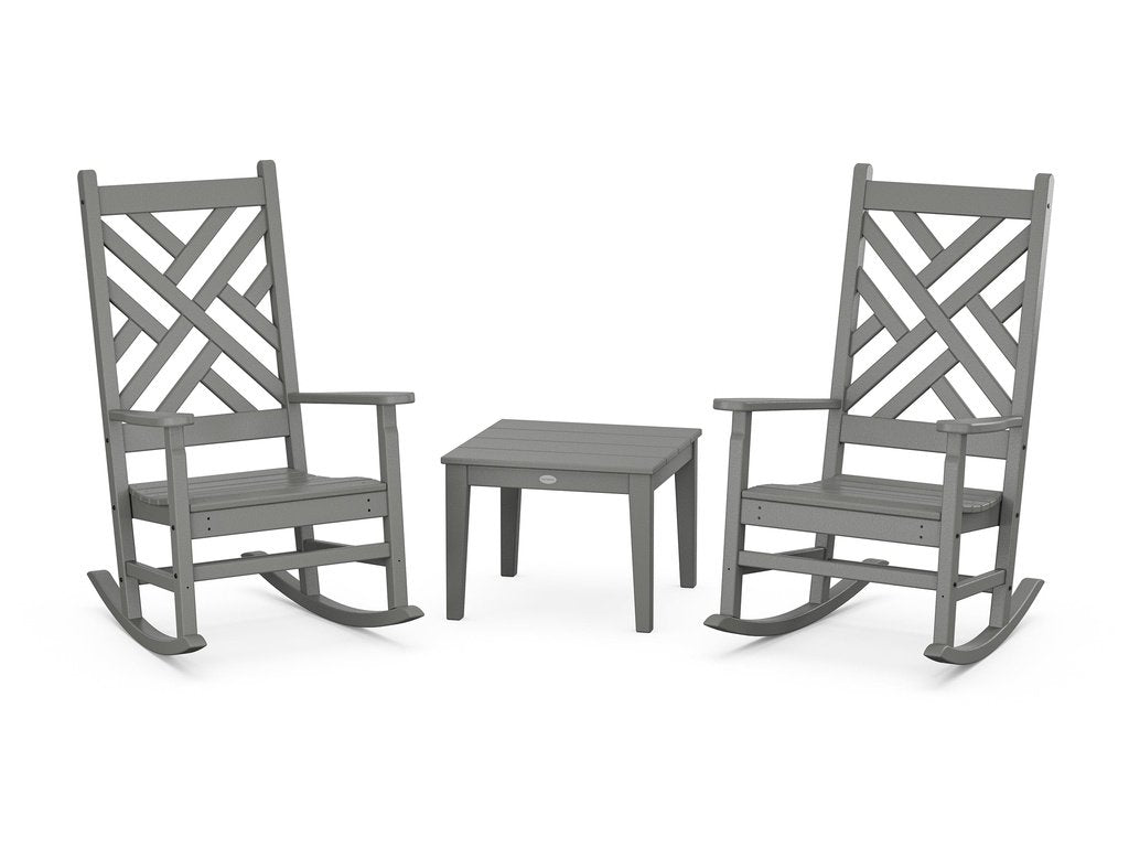 Chippendale 3-Piece Rocking Chair Set Photo