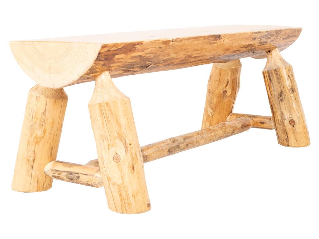 Rustic Red Pine 48” Bench