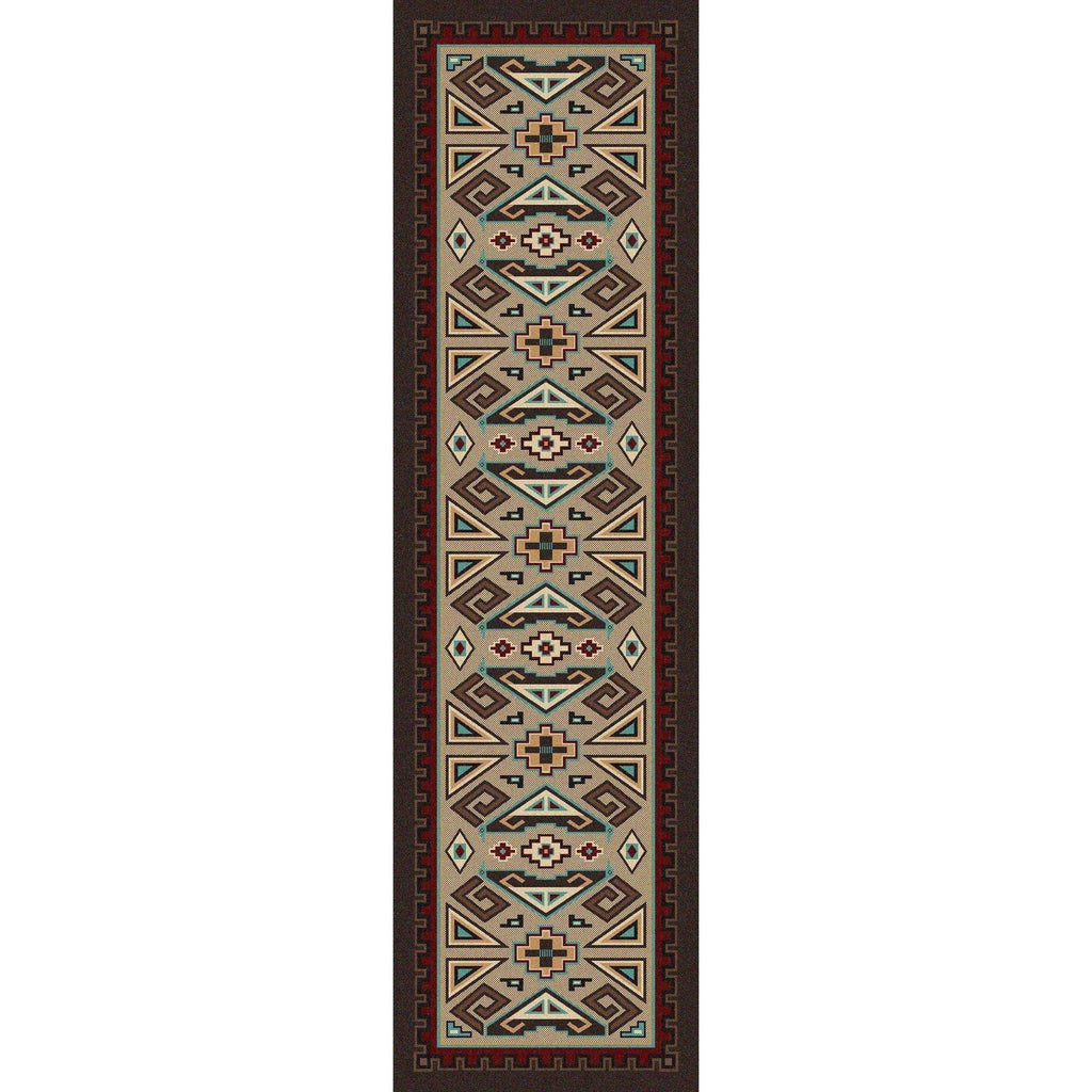 Butte Sand-CabinRugs Southwestern Rugs Wildlife Rugs Lodge Rugs Aztec RugsSouthwest Rugs