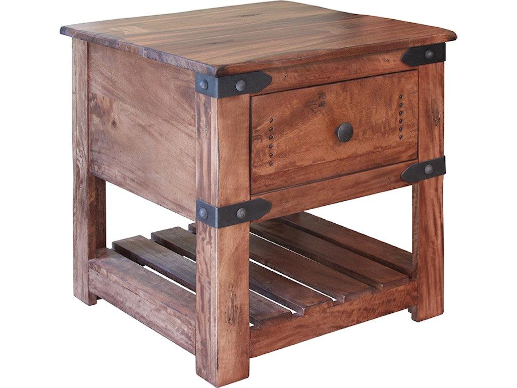 End Table With 1 Drawer