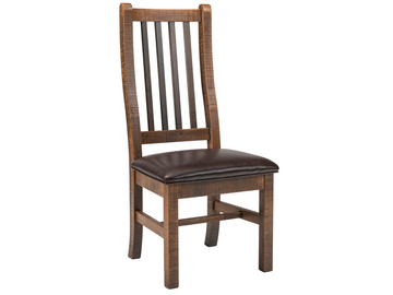 Heritage Side Chair W/Leather Seat